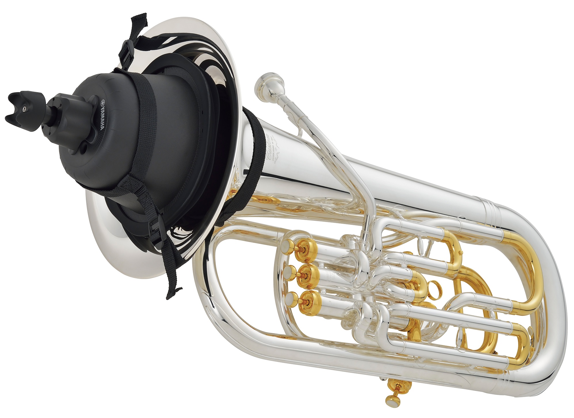 2021新入荷 Yamaha SILENT Brass Flugelhorn Mute, Complete System (SB6X-2)